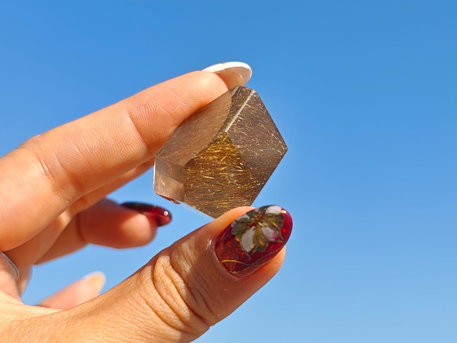 Golden Rutilated Quartz and Brown Rutilated Quartz Handmade Jewelry | Stone of Wealth &amp; Beauty of Art