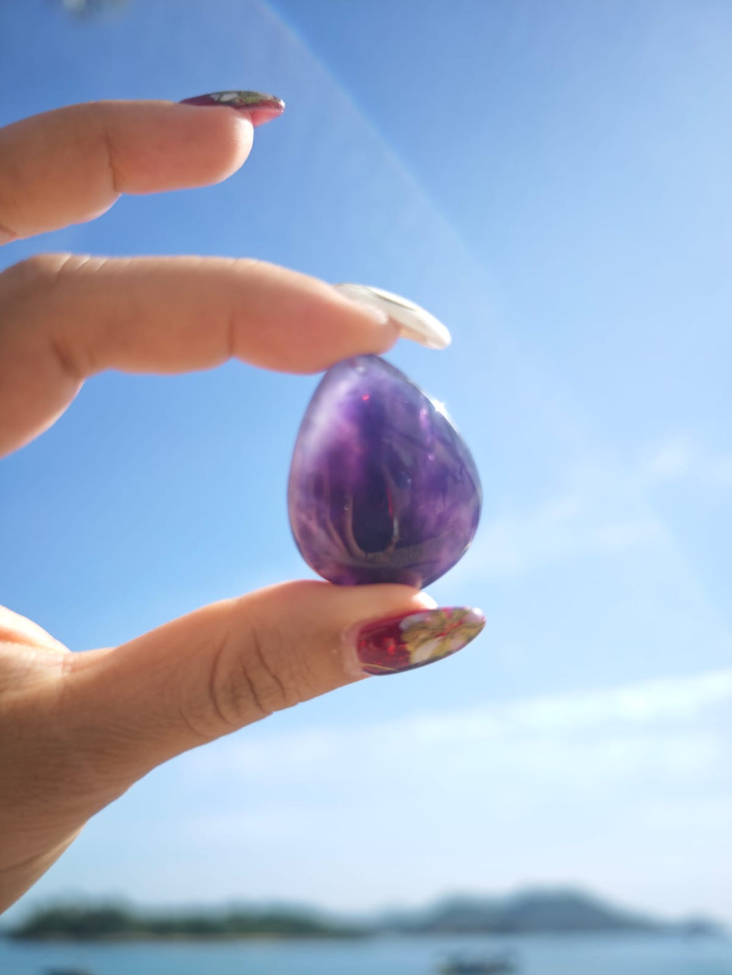 10PCS/1pack, Amethyst S925 Pendant 💜 Calm & Intuition Boost #Adamigold