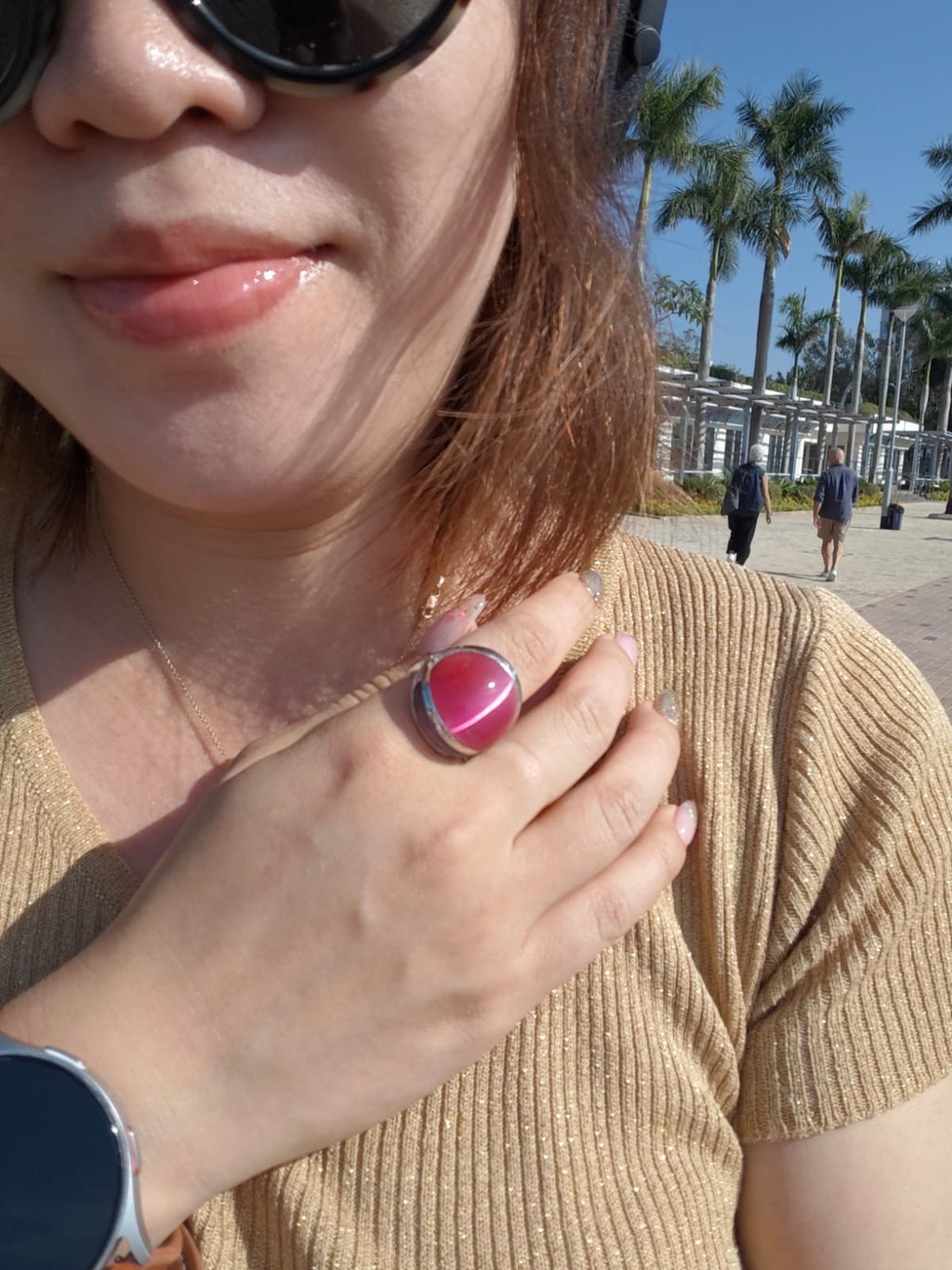 Silver Cat’s Eye Design Ring | Hypnotic Glow 銀質貓眼效應設計介指 S925 Sterling Silver · Hypnotic Cat’s Eye Effect · Collector’s Jewel