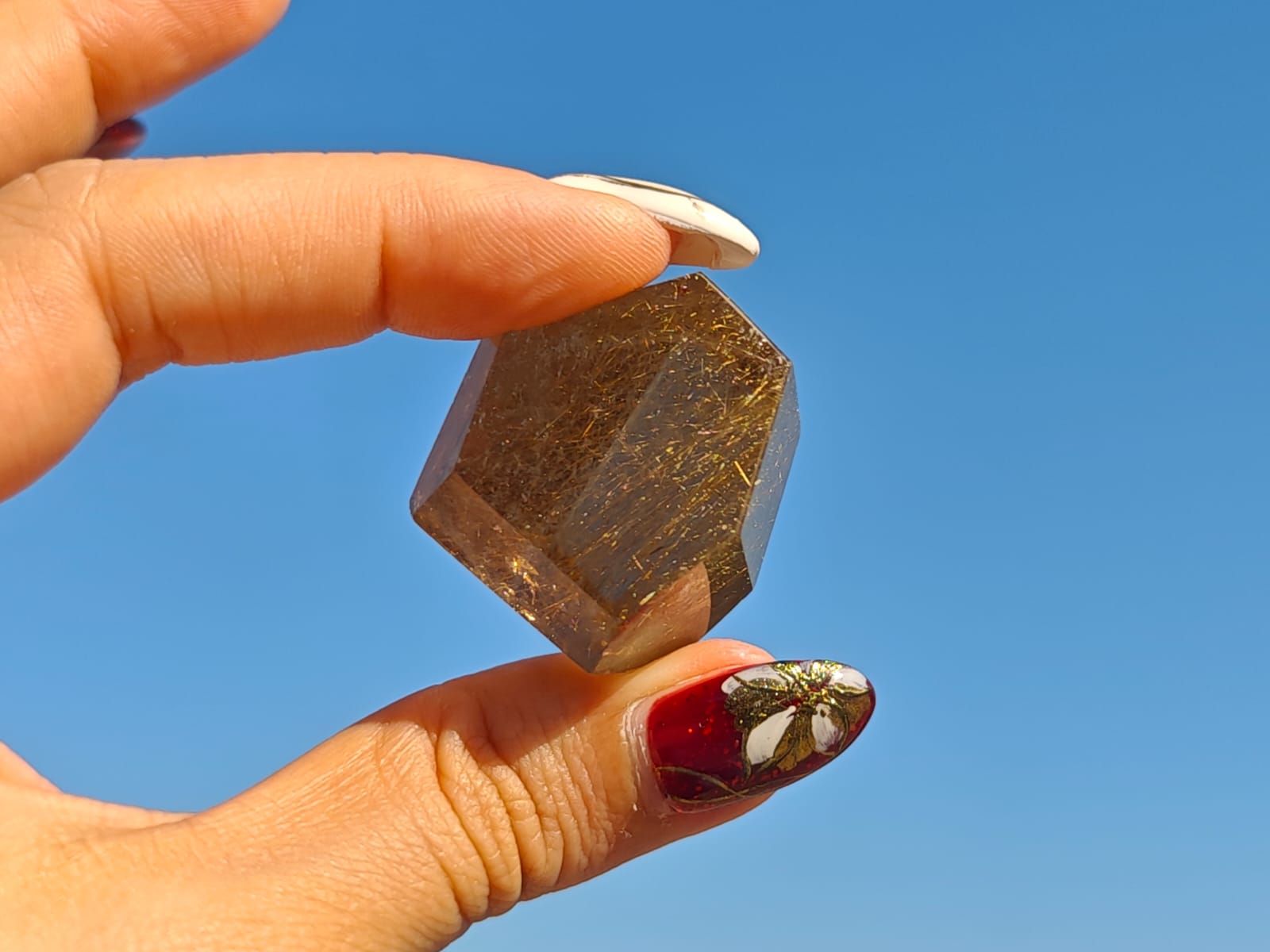 Golden Rutilated Quartz and Brown Rutilated Quartz Handmade Jewelry | Stone of Wealth &amp; Beauty of Art