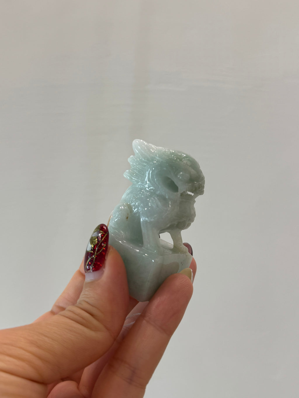 Adamigold | 翡翠守護獅｜天然玉雕能量