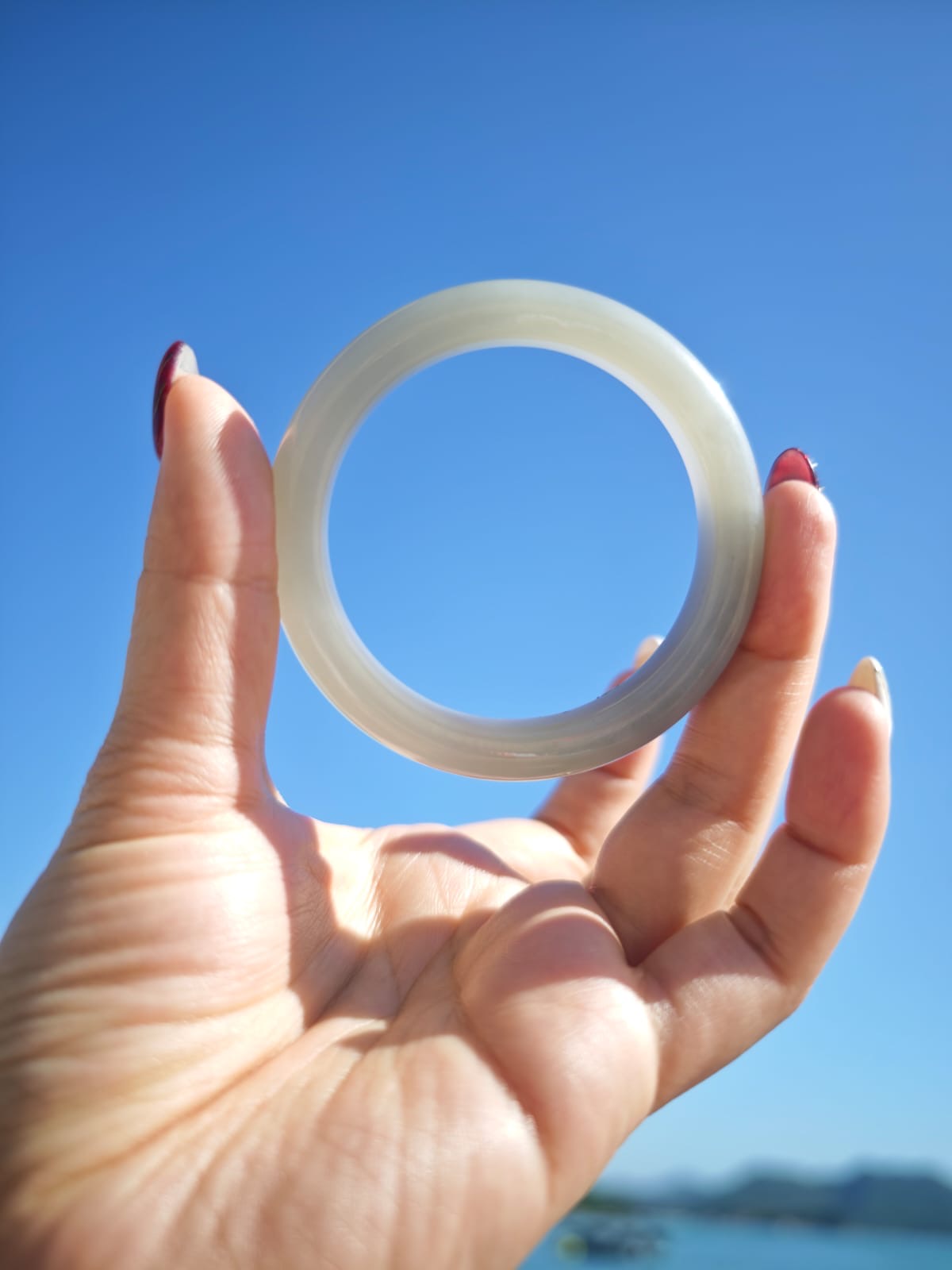 和田玉 · 煙紫玉手鐲｜紫氣東來的尊貴玉色