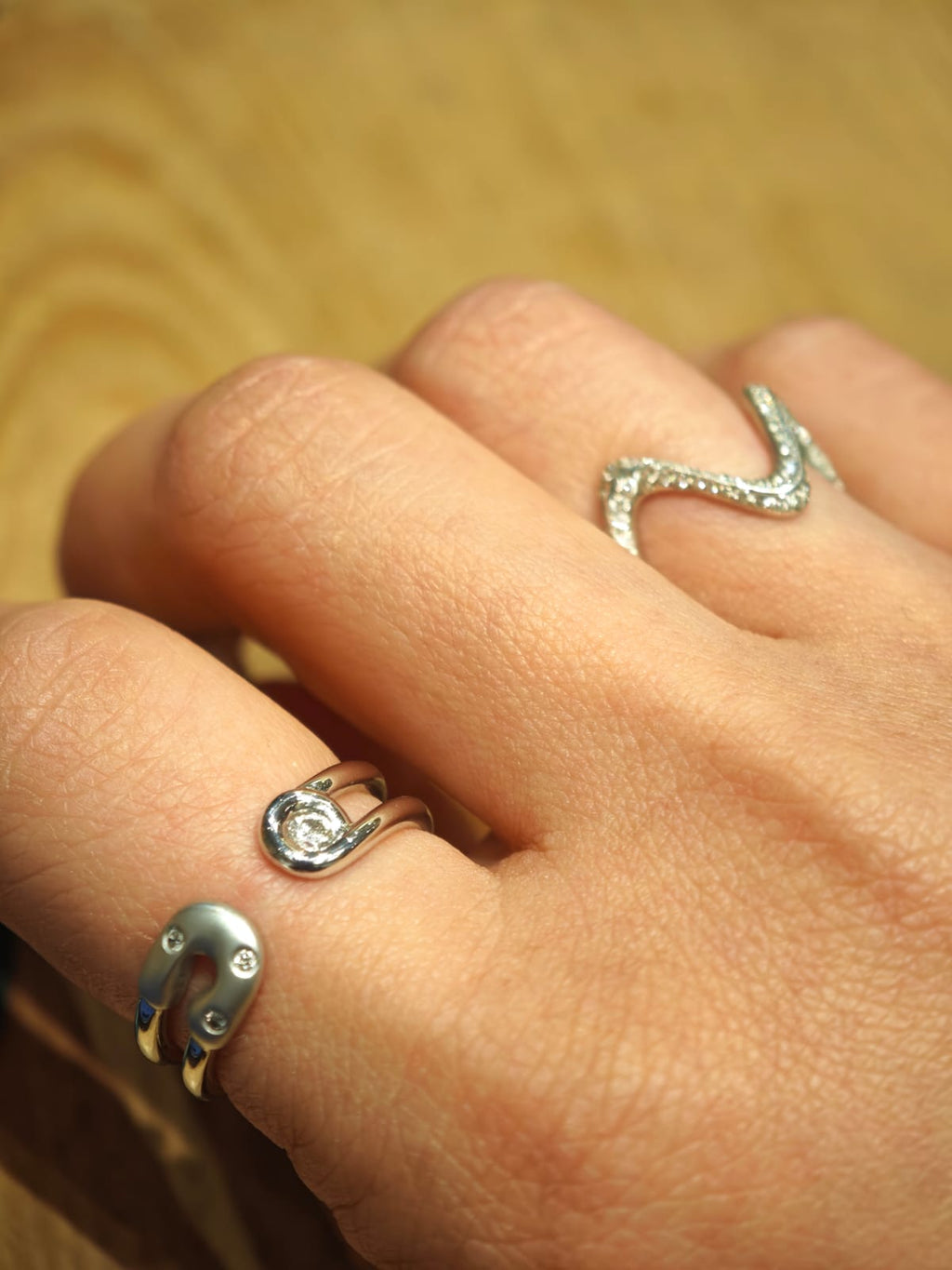 Adamigold | 鑽石戒指推薦｜0.10ct Diamond + 5.7g Gold｜Luxury Ring｜內圈 19.4MM