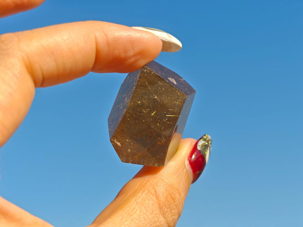 Golden Rutilated Quartz and Brown Rutilated Quartz Handmade Jewelry | Stone of Wealth &amp; Beauty of Art