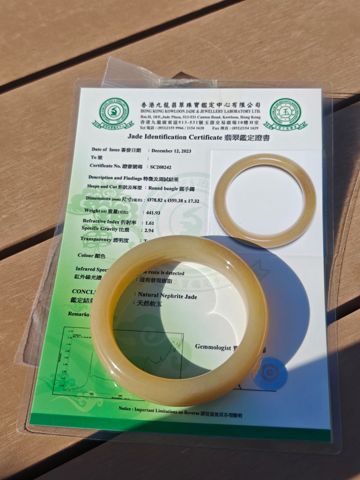 和田玉 · 糖料玉手鐲｜蜜糖色澤的稀世珍品