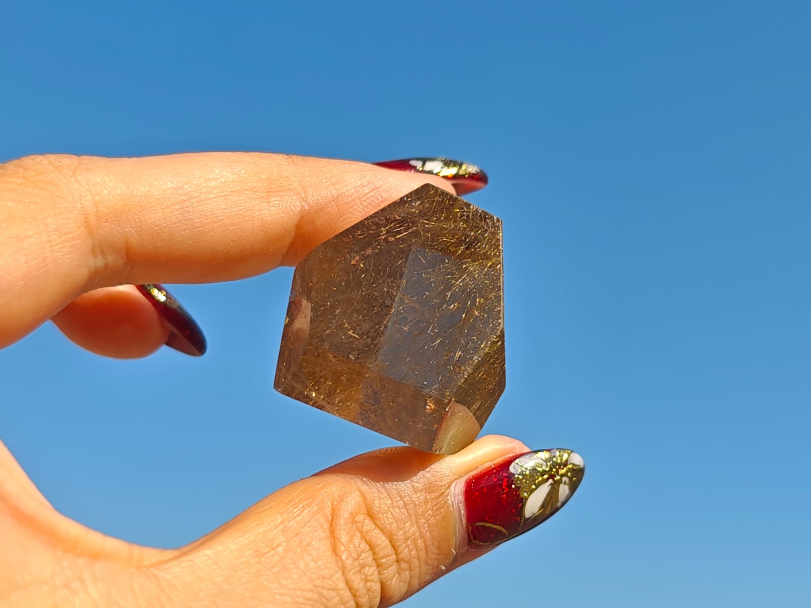 Golden Rutilated Quartz and Brown Rutilated Quartz Handmade Jewelry | Stone of Wealth &amp; Beauty of Art